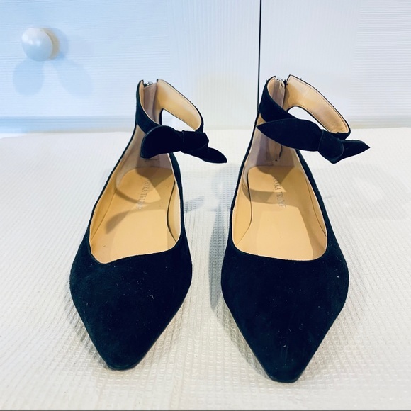 NWT Ivanka Trump Tramory Suede Pointed Toe Flats - Picture 6 of 11